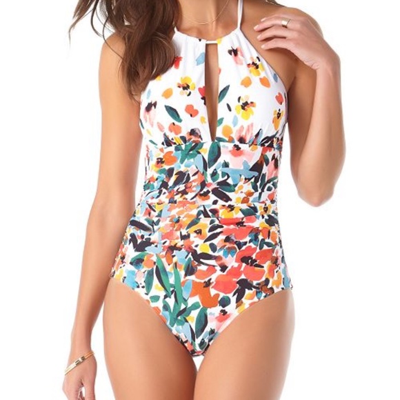 Anne Cole Other - ANNE COLE High Neck With Ruffle Straps Swimsuit
